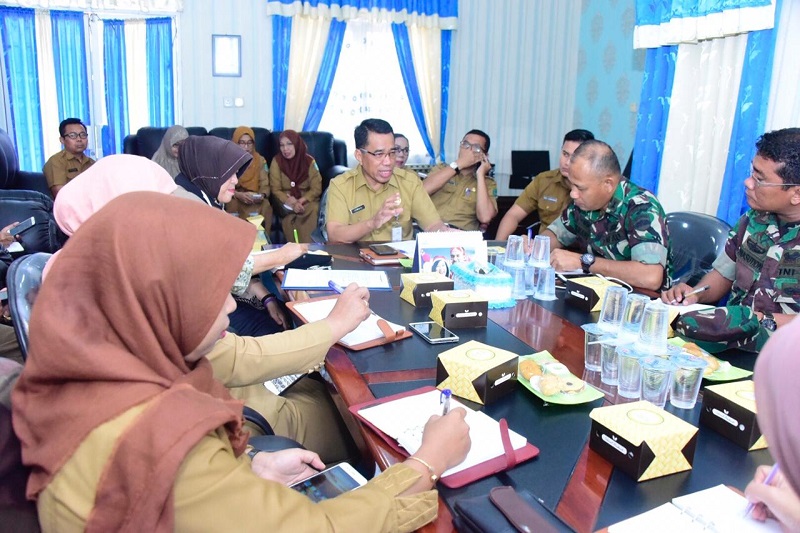 Dalduk KB Gelar Rapat Persiapan Pencanangan TNI KKBPK dan Harganas