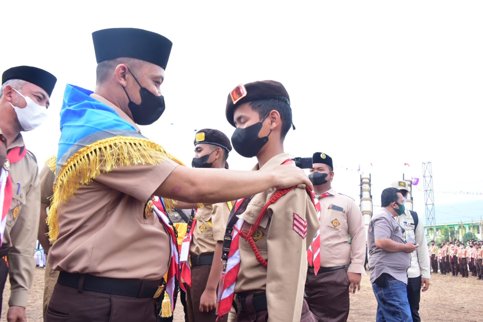 Buka Perkemahan Akbar Pramuka Santri, Wabup Harap Momentum Kebangkitan Muslim Millenial