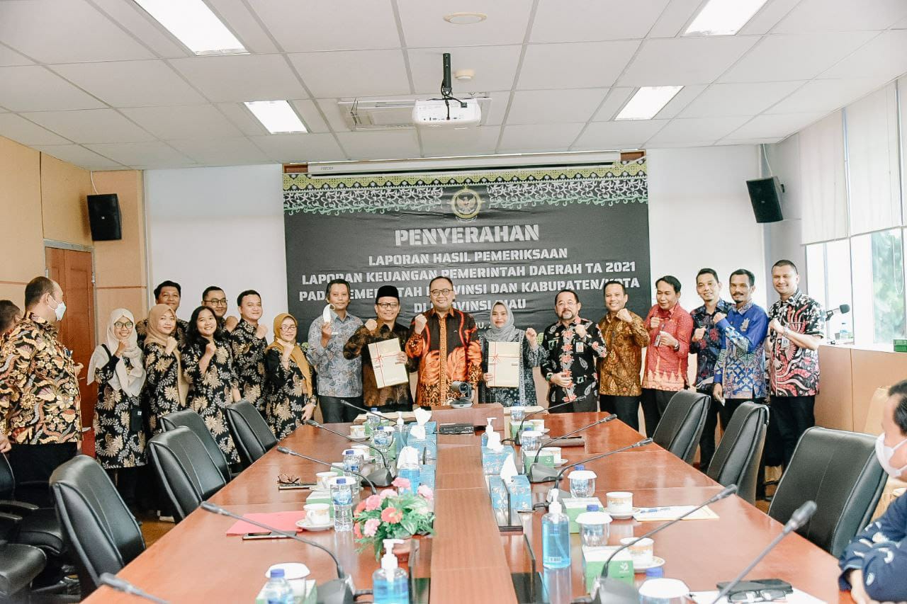 Pemkab Bengkalis Kembali Terima Opini WTP Ke-9 Kali Dari BPK-RI Perwakilan Riau