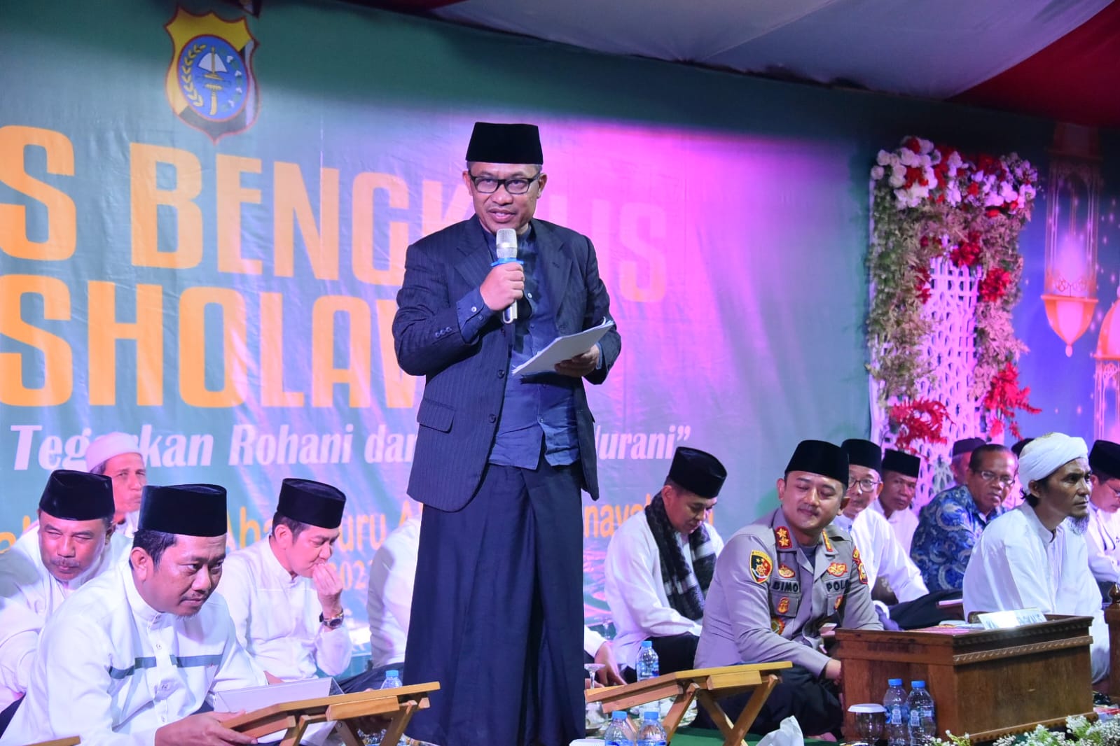 Menyambut Ramadhan 1444 H Polres Bengkalis Gelar Sholawat, Wakil Bupati Mengucap Syukur