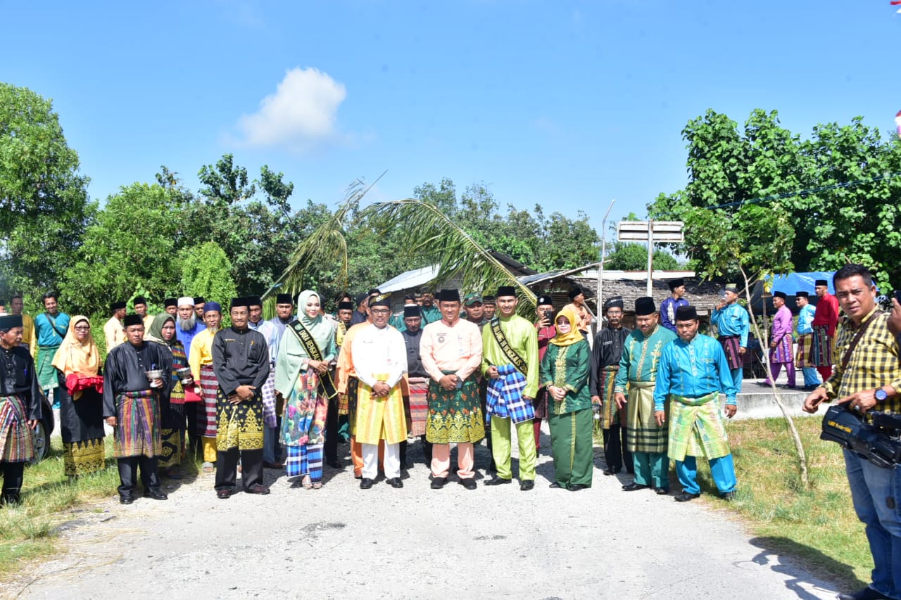 Kenduri Melayu Ke-4 Gerbang Laksamana Berlangsung di Pantai Bahari Desa Tenggayun