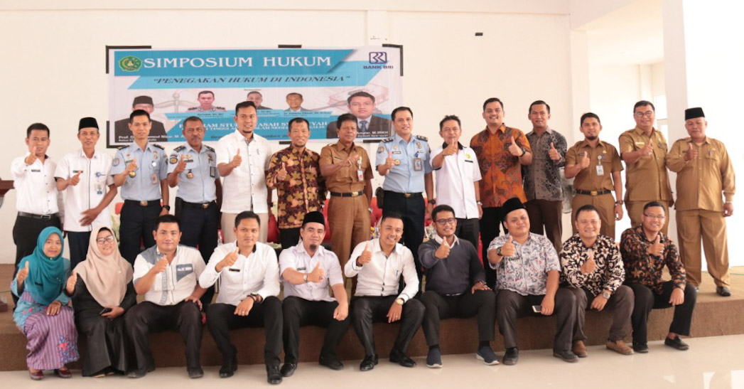 Wujudkan Penegakan Hukum di Indonesia Melalui Seminar Simposium Hukum
