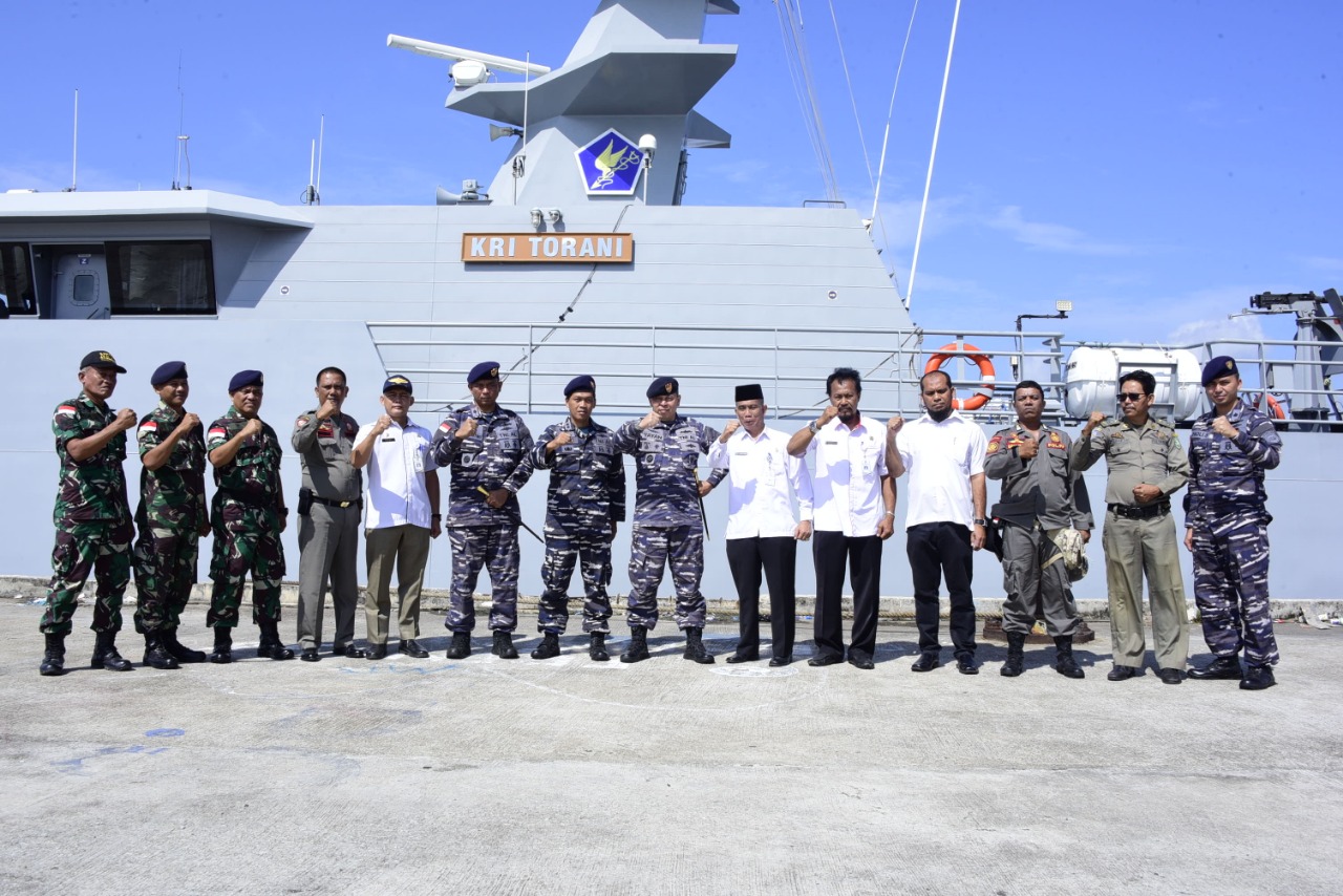 Kolonel Laut (P) Yayan Sofyan Sambangi Bengkalis