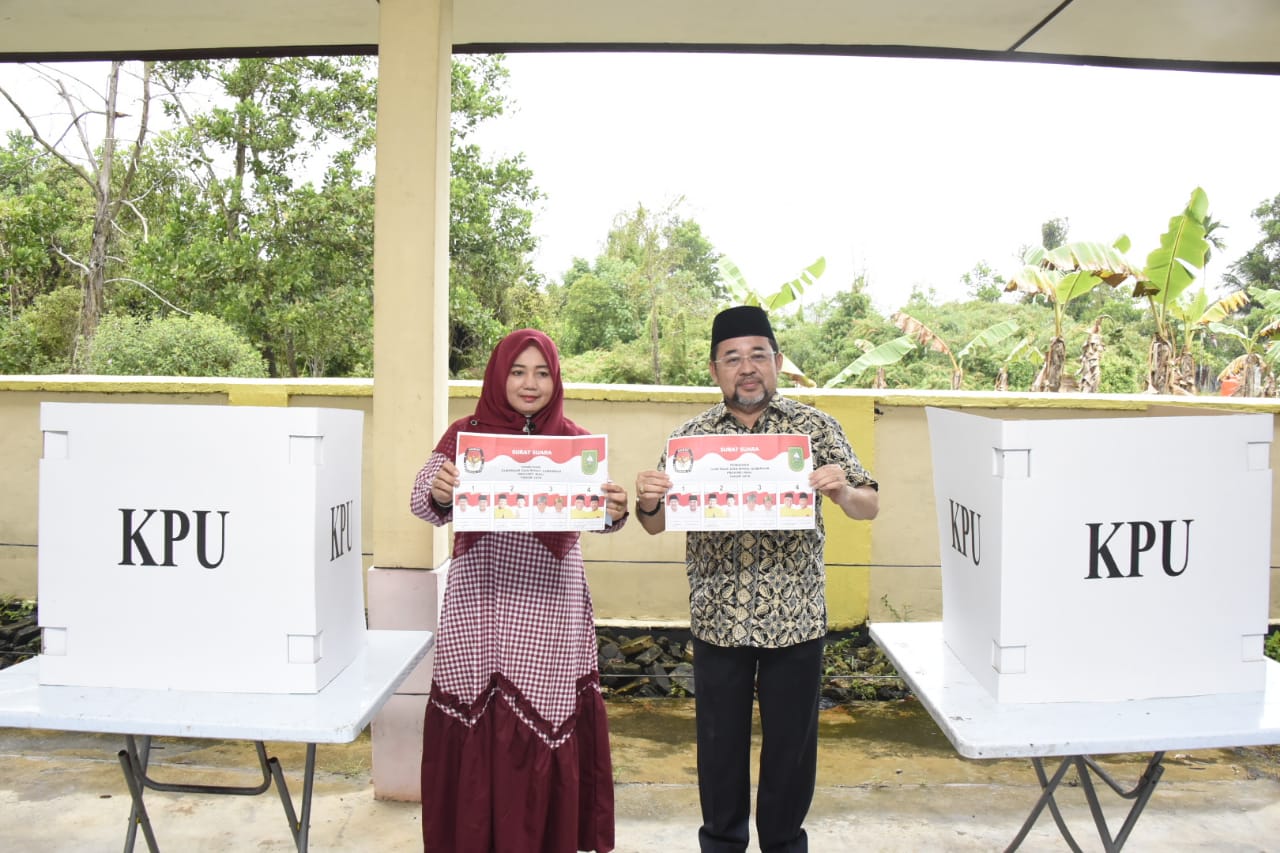 Gunakan Hak Pilihnya, Sekda Bengkalis Apresiasi Pemilih
