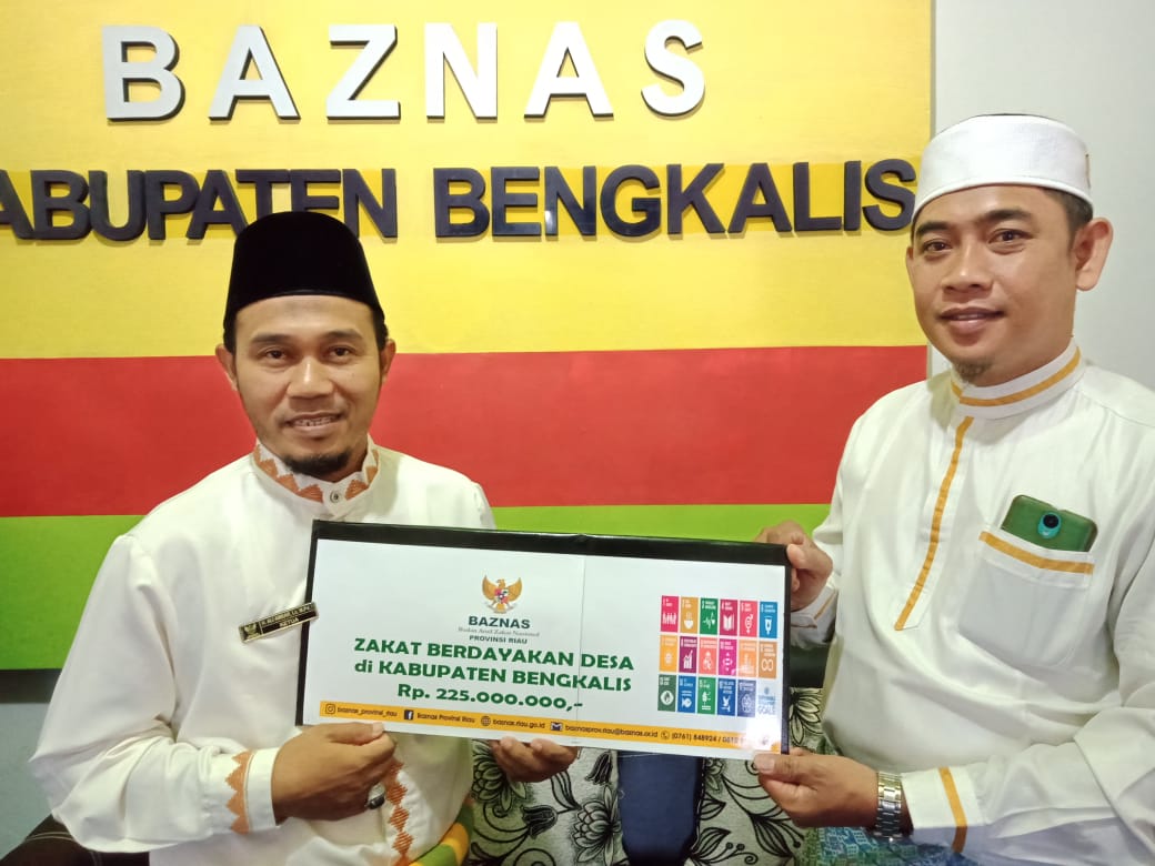 Baznas Provinsi Bekerja Sama Dengan Baznas Bengkalis Salurkan Dana 225 Juta Untuk Program Unggulan Baznas Bengkalis