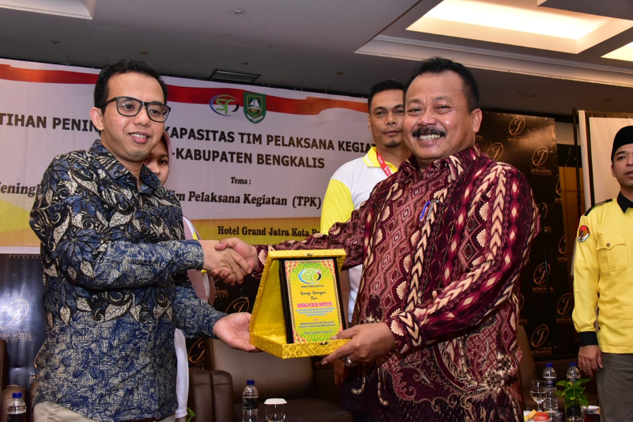 Bupati Bengkalis Buka Pelatihan Peningkatan Kapasitas Tim Pelaksana Kegiatan
