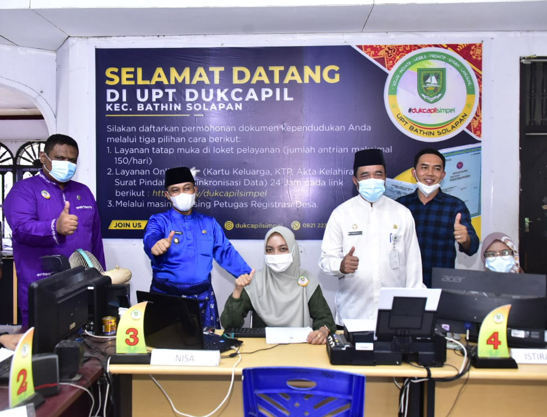 Layanan Kilat Pemkab Bengkalis Hanya 5 Menit Urus KTP