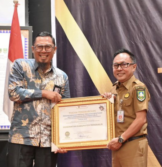 Kabupaten Bengkalis Raih Peringkat Pertama di Provinsi Riau Atas Penilaian Ombudsman RI