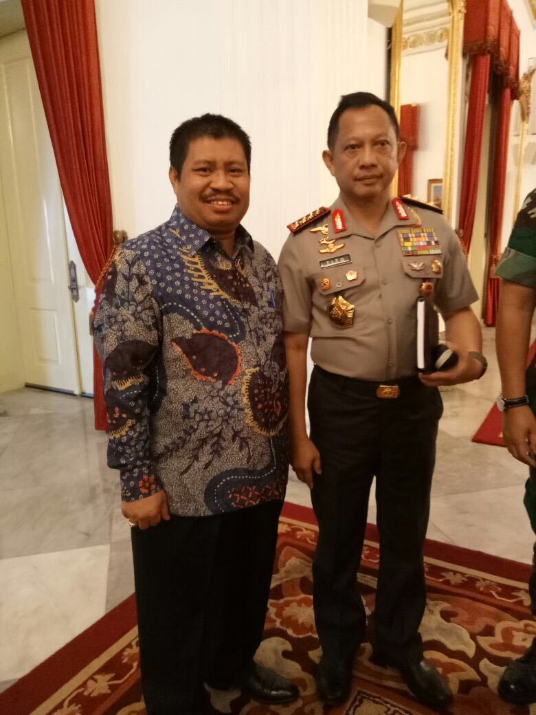Bupati Amril: TNI dan POLRI Bersama Pemda  Bengkalis Siap Bekerja Sama Cegah Karhutla 