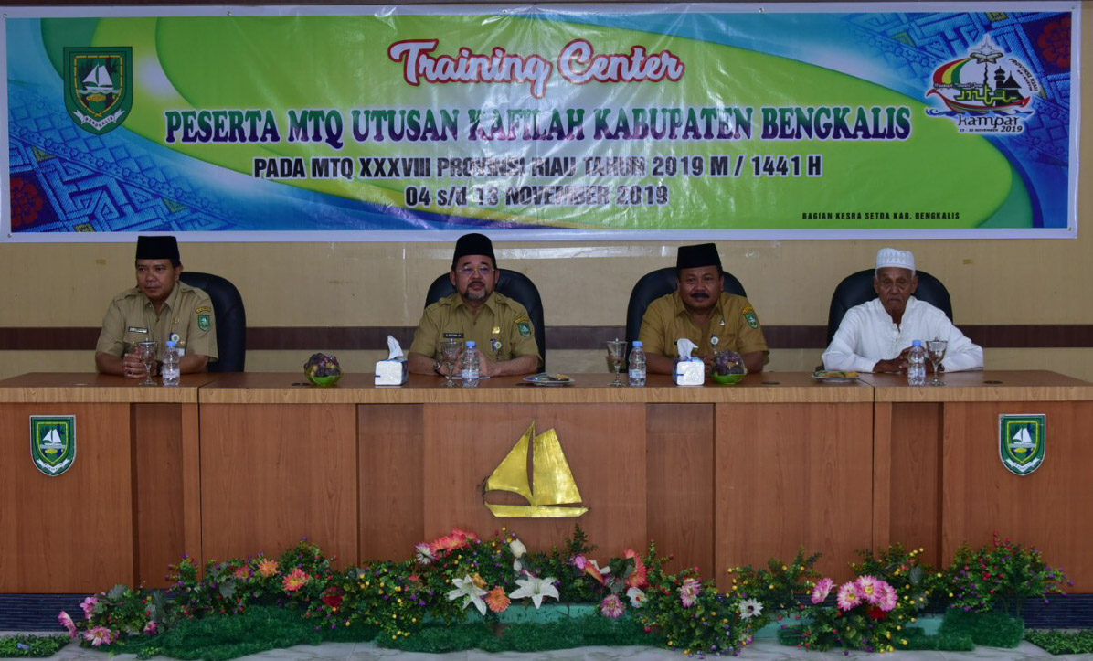 55 Orang Peserta MTQ XXXVIII Riau Utusan Kabupaten Bengkalis Ikuti TC