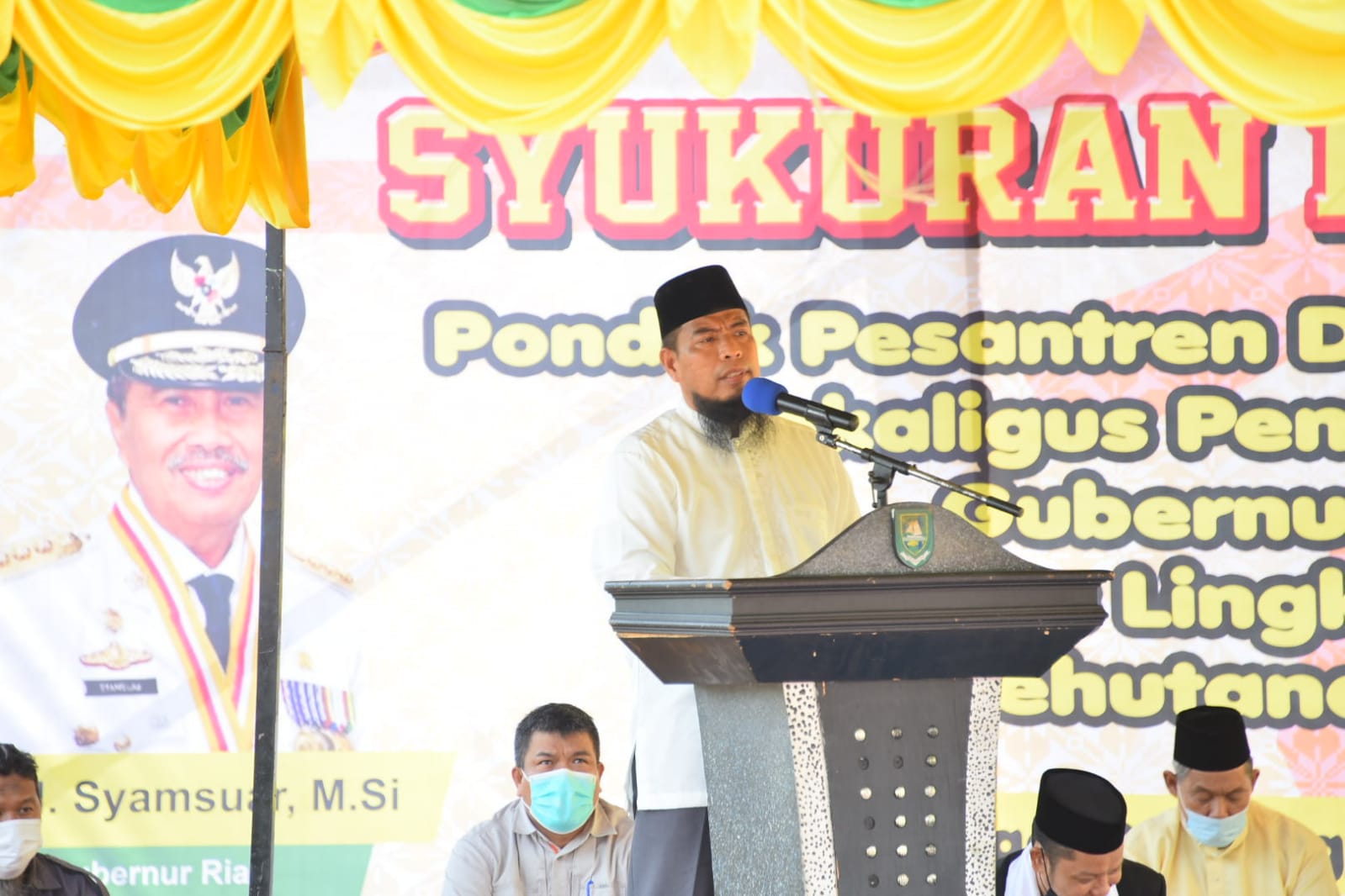 Bupati Bengkalis Hadiri Peresmian Ponpes Darul Khair Sungai Pakning