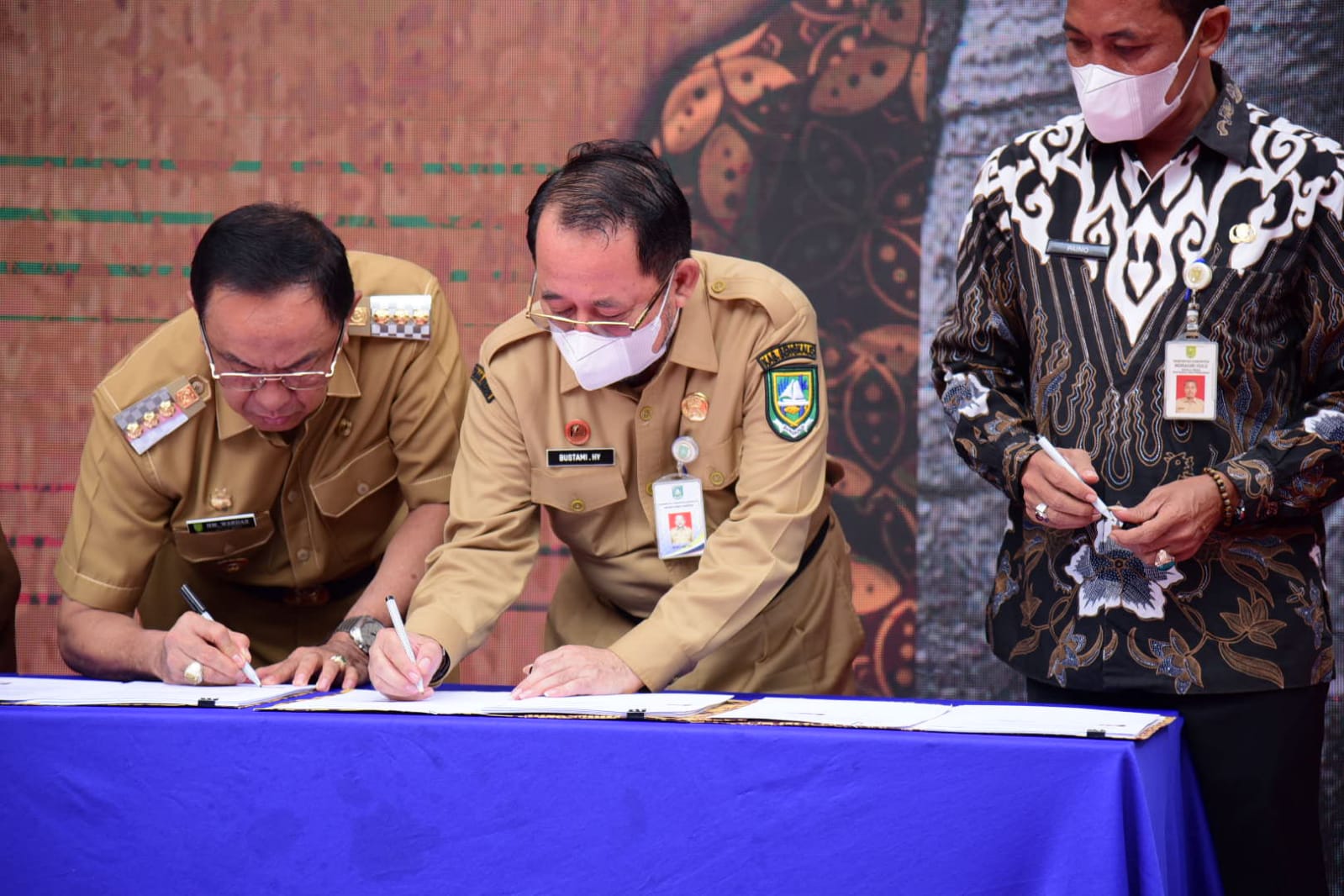 Bupati Hadiri Acara Kemenkeu Satu Dan Penandatanganan Nota Kesepakatan