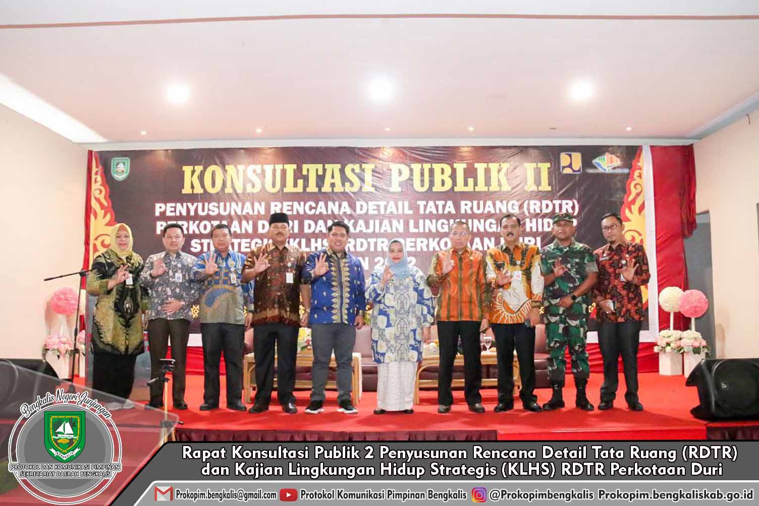 Rapat Konsultasi Publik Penyusunan Rencana Detail Tata Ruang RDTR Dan Kajian Lingkungan