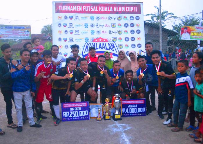 Kuala Alam Juara 1 Turnamen Futsal