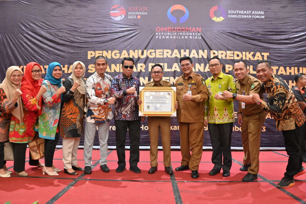 Kabupaten Bengkalis Raih Peringkat Pertama di Provinsi Riau Atas Penilaian Ombudsman RI