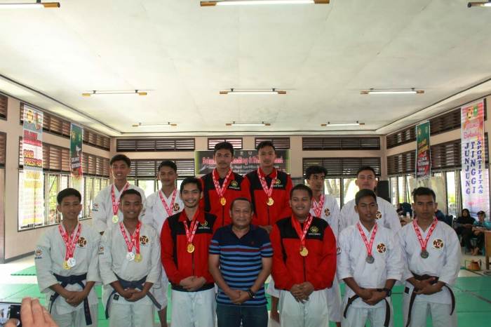 Muhammad Zikri Raih Medali Emas Kejuaraan Shorinji Kempo