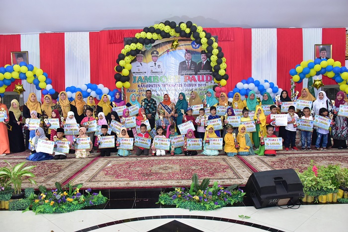 Nama-Nama Pemenang Jambore PAUD tingkat Kabupaten Bengkalis tahun 2019